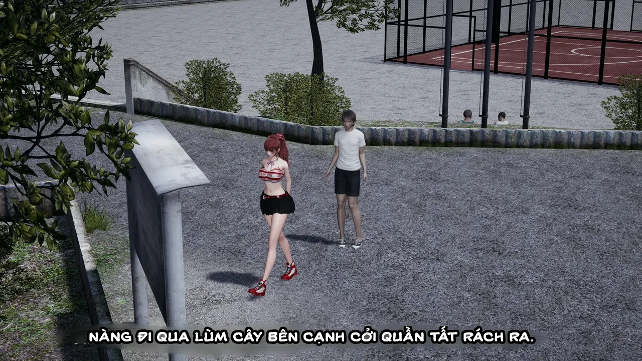 Cô Bạn Gái Tiểu Vy Bị Ngốc Của Tôi. Chap 5.1: Sự cố tại sân bóng rổ (p1) - Next Chap 6.1